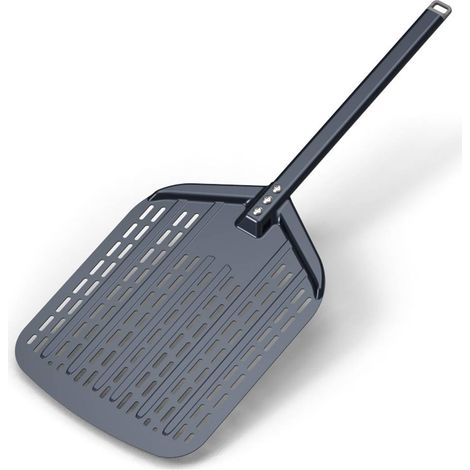 Pelle à pizza 30cm en aluminium – Accessoire de four à pizza léger – Manipulation aisée pour pizzaiolo – Dimensions 29,5cm x 40cm – Barbecue France