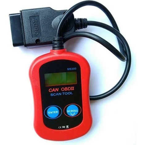 Lecteur De Codes OBD2 - Scanner De Diagnostic Automobile - Compatible CAN - Pour Véhicules À Partir De 1996 - 113 X 74 X 21 Mm