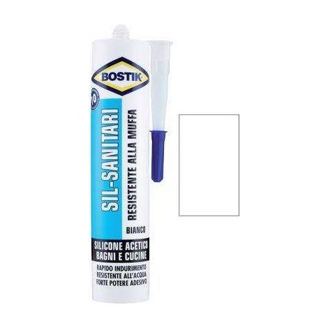 BOSTIK SIL-SANITARI RESISTENTE MUFFA 280 ML BIANCO