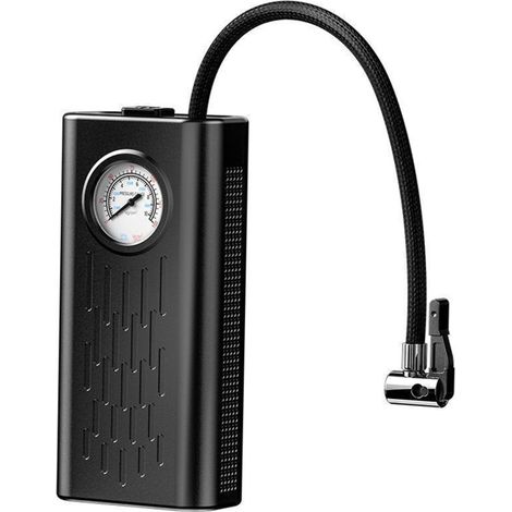 Compresor de aire portátil inalámbrico para neumáticos, con apagado automático y protección contra sobrecalentamiento (30 L/min). (1/5)
