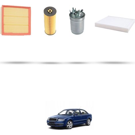 Kit tagliando 4 filtri compatibile con Skoda Superb I (3U) 2.5 TDI 120kw Dal 2003 (1/5)
