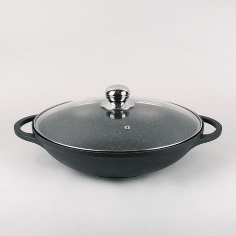 MR-4832 Sartén/Wok con tapa de 32 cm