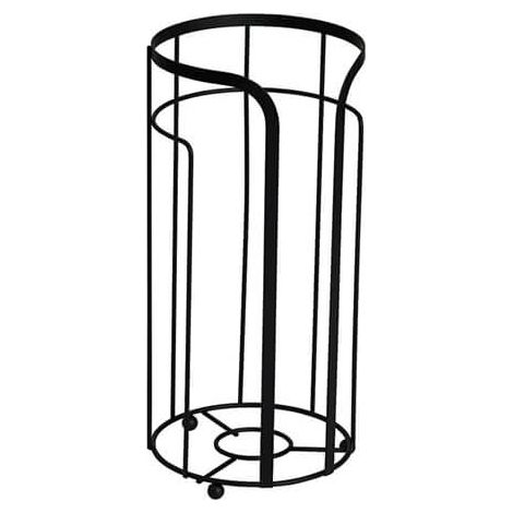 Showerdrape Dante Black Spare Toilet Roll Holder