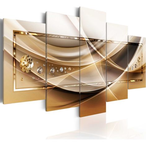 Quadro - Cornice d'oro - 100x50 (1/4)