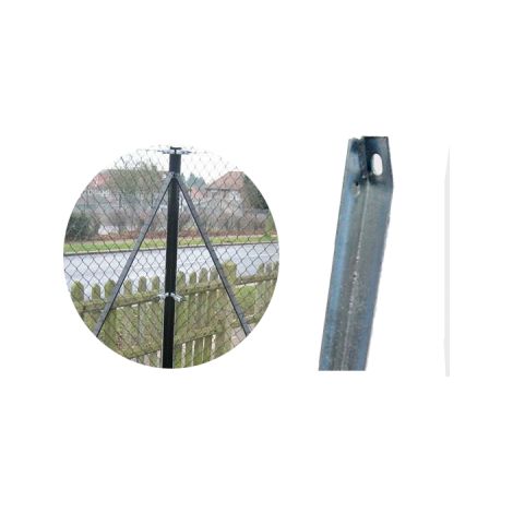 Jambe de Force L Galvanisé - 1,45 mètre