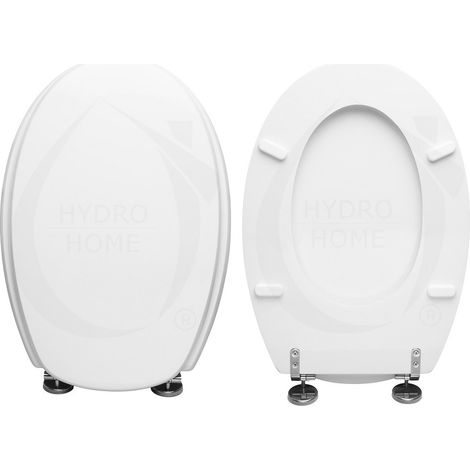 Copriwater Ariete Tenax legno rivestito in resina poliestere bianco (1/4)