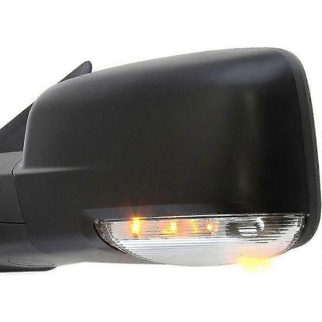 Clignotant de rétroviseur côté conducteur avec témoin lumineux de bas de porte pour Dodge Ram 09-14 1500 2500 () (1/4)