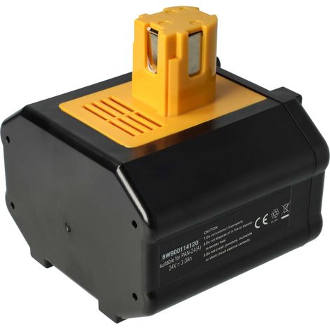 vhbw Akku kompatibel mit Panasonic EZ6813 Werkzeug (3000 mAh, NiMH, 24 V)