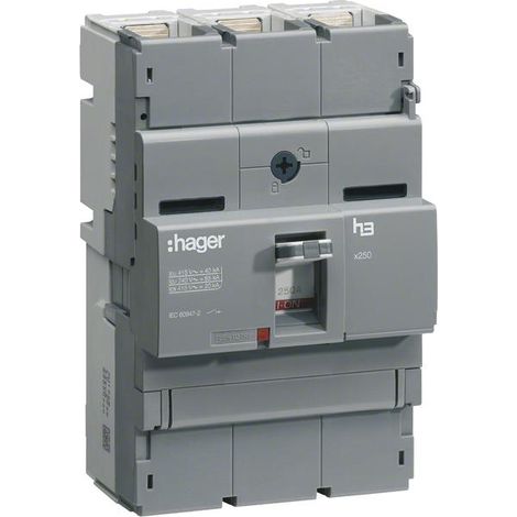 Interrupteur Hager hcb250h 250A 3 pôles
