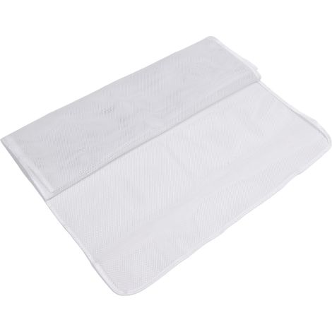 Filet de sécurité pour balcon et escalier, facile à installer, blanc, 3 m x 79 cm (9,8 pi x 31,1 po). (1/5)