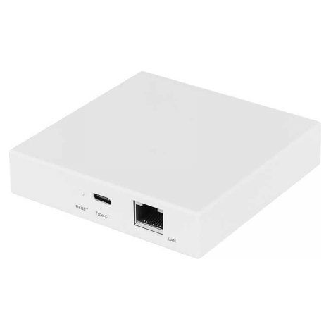 Gateway Matter WIFI 2.4G + ZigBee 3.0, TUYA, Smart Life, Apple Home, Google Home, Alexa, SmartThings, 1A, 5V, 90X90X22mm, IP20, MU3000