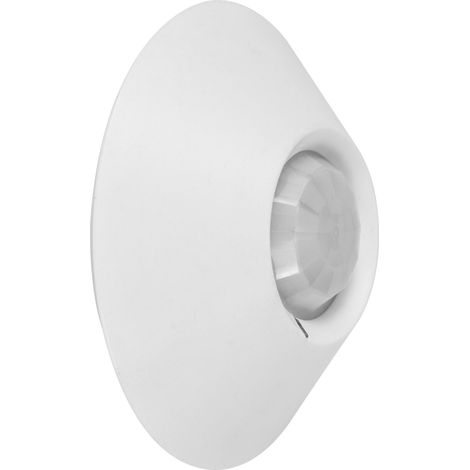 Détecteur infrarouge filaire anti-intrusion pour plafond avec diode LED rouge d'alarme pour sécurité domestique (1/5)