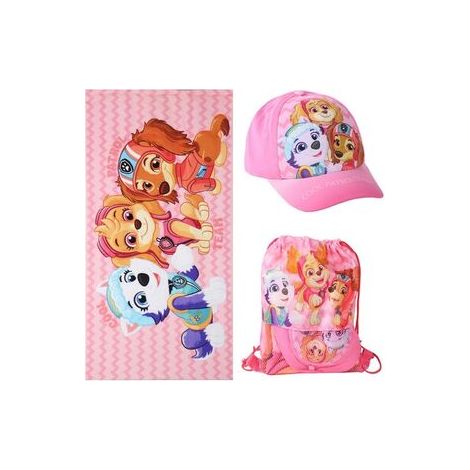TOALLA SET SAQUITO PAW PATROL
