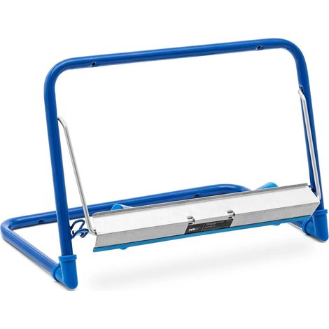 Portarrollos de papel de pared hasta 5 kg ø 500 mm acero y plástico azul 140009637 (1/4)