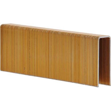Agrafe IM200 S16 divergente électro galvanisé avec cartouche de gaz - Hauteur de l'agrafe : 16 mm - Largeur de tête de l'agrafe : 38 mm - pack de 3000 - PASLODE