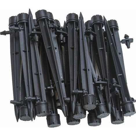 Système d'irrigation goutte à goutte à micro-asperseurs pour plantes de jardin, lot de 50 (1/5)