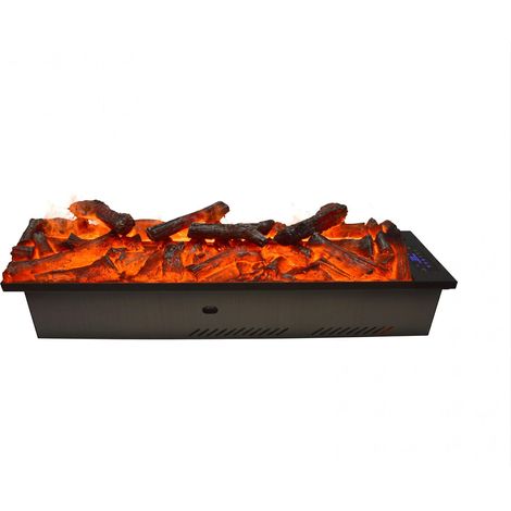 Caminetto decorativo con fiamma simulata e ceppi di legno PURLINE FIRECOOL RUSTIC ORANGE 70