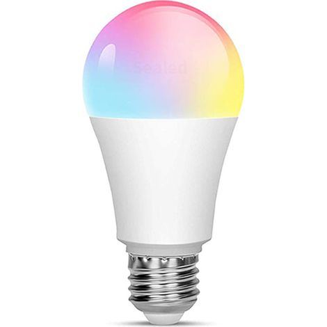Ampoule Connectée WiFi, Ampoule LED E27 Multicolore 2500K-6500K, Dimmable 9 W 850Lm,Commande Vocale, Economie d'énergie, L530E(2-pack) (1/4)