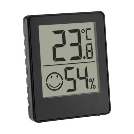 TFA Dostmann 30.5039.01.03 Termo-Higrómetro digital negro