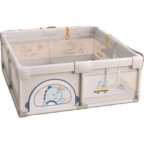 Parc pour enfants avec protection en mousse, aire de jeux pour enfants avec balles, terrain de jeu pour bébés, DN 180 200cm (1/2)