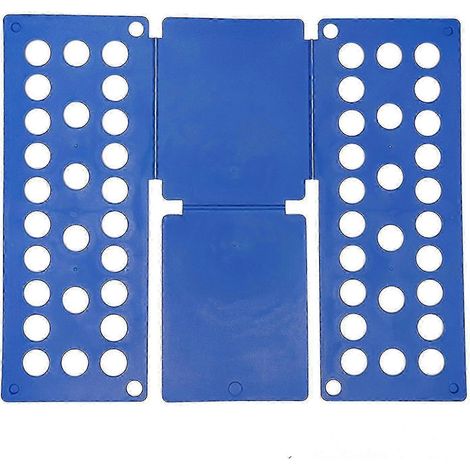 Planche de pliage en plastique pour chemises, manteaux et vestes, gain de place. (1/4)