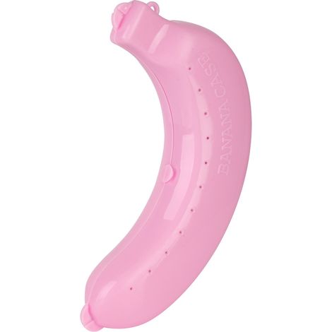Lot boîte banane protectrice 3 couleurs mignon, étui rangement repas fruit, boîte déjeuner neuve (1/5)