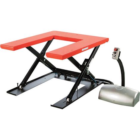 Stockman - Table élévatrice électrique plateau en U économique 380V capacité 1000 kg - HULC1000/380V