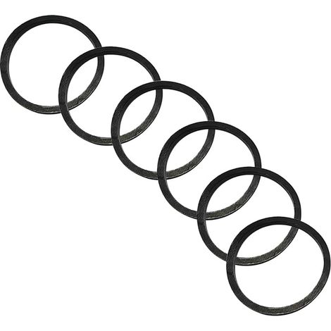 Rubber Seals, Flat Rubber O-Rings, Drain Pipe Washers, Seal for Dump OD 45mm, ID 39mm (1/5)