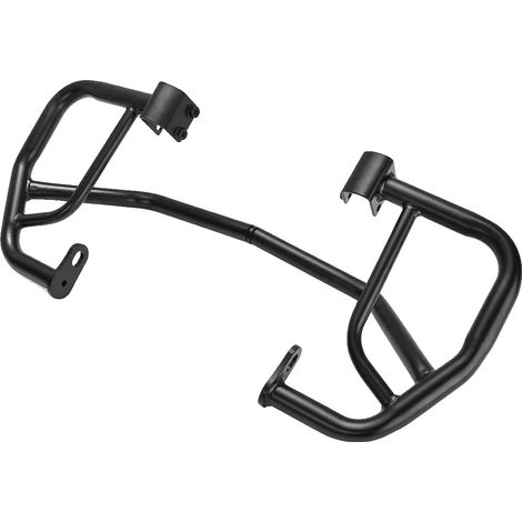 Protector de motor, construcción de acero inoxidable, apto para motocicletas cruiser, color negro. (1/2)