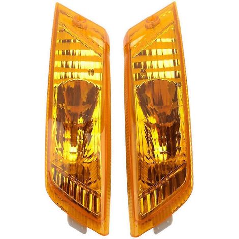 Intermitente lateral ámbar para coche con luz diurna LED para Jeep Liberty 2005-2007 55156766AE 5 (1/4)