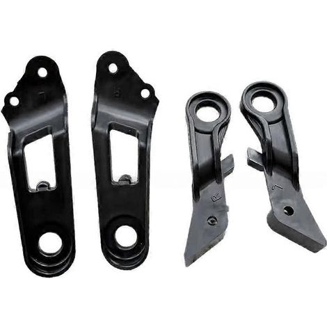 Kit de réparation de fixation supérieure de phare avant (1 paire) pour Lexus RX330 2003-2009 81193-48030 81194-48030 81166-48020 Noir (1/5)