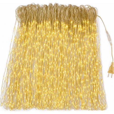 Rideau Lumineux LED Blanc Froid 24 V pour Fenêtres et Décoration d'Événements (1/5)