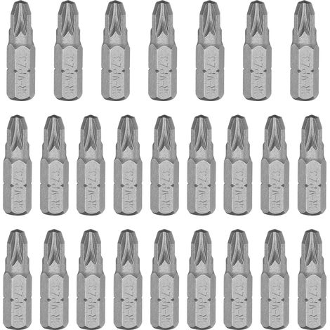 Coffret D'Embouts de Tournevis Pz3, Longueur 25 mm, 25 Pièces (1/5)