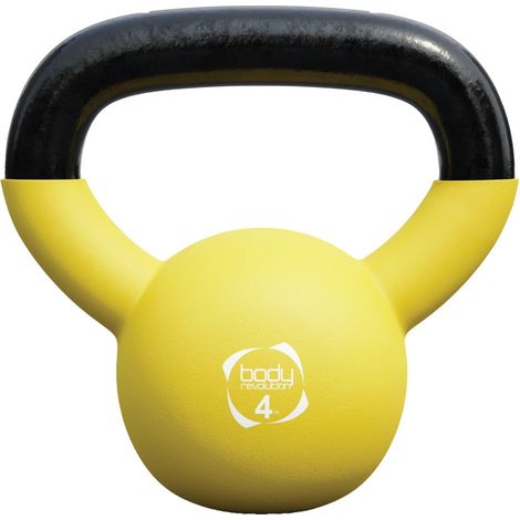 Body Revolution 4kg Neoprene Kettlebells