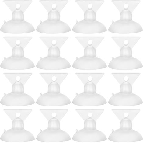 Lot de 50 ventouses en plastique pour verre à forte