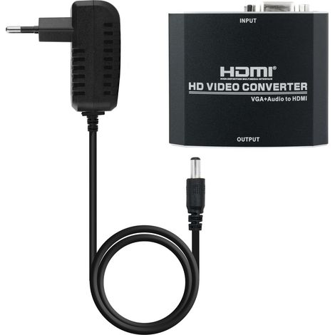 BeMatik - VGA et Audio vers HDMI Converter (1/5)