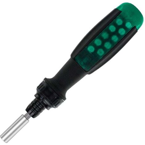 Tournevis multi-bits portables 11 en 1 Tournevis à cliquet Télescopique CR-V Outil multifonction magnétique avec 10 tailles d'embouts Torx Embouts de triage croisés à fente (1/4)