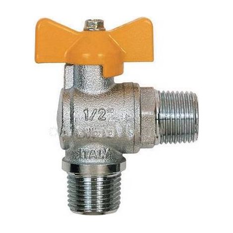 PL RUBINETTO A SFERA P/GAS M1/2 X M1/2 Q.TA 6