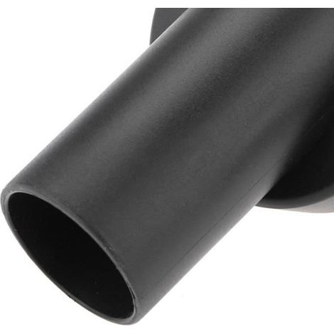 Plastique + Poils de Crin de Cheval, Brosse à Meubles pour Aspirateur, Brosse Ronde, pour Nettoyer la Saleté, la Sciure de Bois, (1/4)
