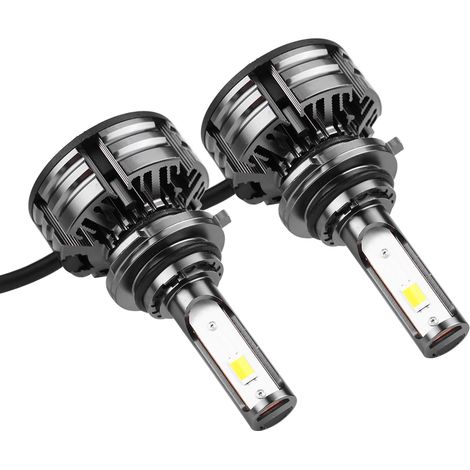 Kit LED 9006 Super Lumineux pour Phares de Voiture, Ampoules Flash 3000K 4300K 6000K, 1 Paire (1/5)