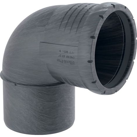 GEBERIT Silent-Pro Curva 87,5° Ø50Mm Polipropilene - 393.224.14.1 (1/2)