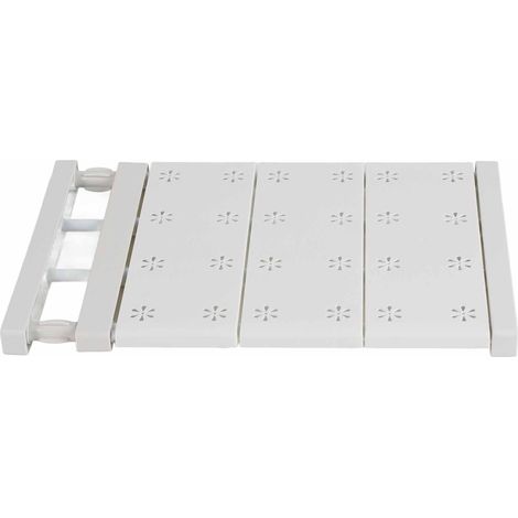 Séparateur de placard extensible, 38-60 cm, pour organisation de rangement sans perçage (1/5)