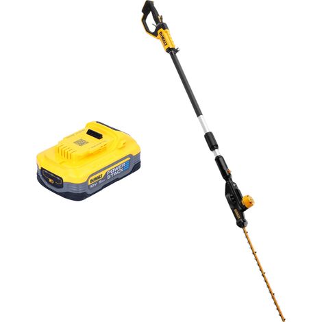 Cortasetos inalámbrico DeWalt DCMPH 566 N 18 V 55 cm + 1x batería Powerstack 5,0 Ah - sin cargador (1/5)