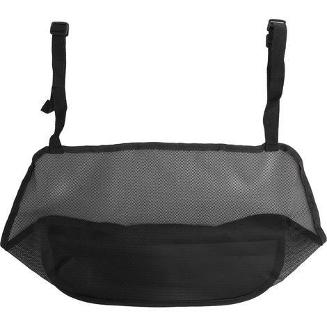 Porte-bagages auto extensible pour siège, filet de rangement pliable pour outils et accessoires - Noir (1/5)