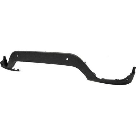 Spoiler de pare-choc avant noir avec trous radars BMW X3 2 F25 phase 2 2014-2017