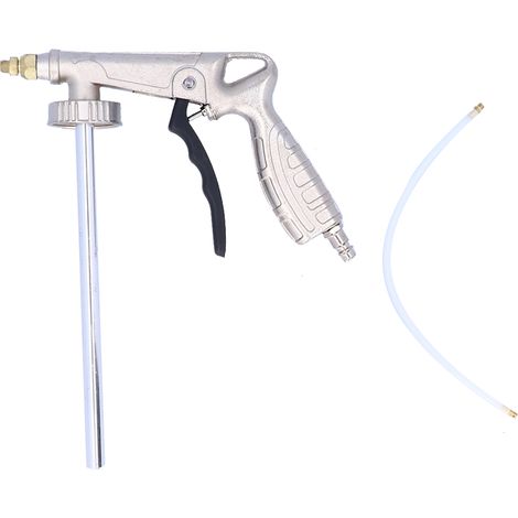 Pistolet à peinture aérographe pour revêtement en alliage d'aluminium, filetage mâle G1/4, idéal pour la décoration intérieure.