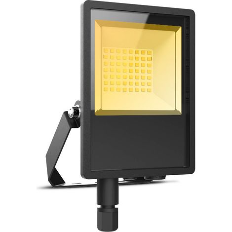 Projecteur LED Noir sans câble - 50W CCT IP65 Miidex Lighting® (1/2)