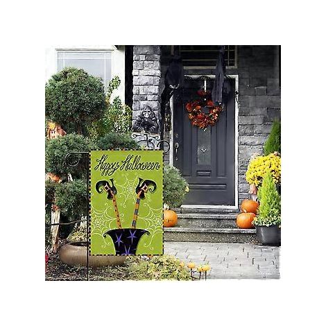 Neue Halloween-Gartenflagge, Hofflagge, Kürbisflagge, Veranda-Layout, Horror-Atmosphäre-Dekorationsflagge (HYQ5-43)