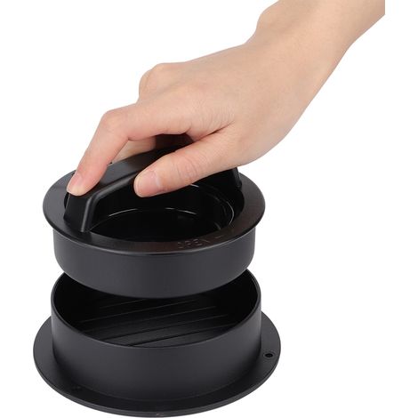 Moule Détachable Pour Hamburger Presser La Viande ABS Alimentaire 12.5cm - Accessoire BBQ Cuisine Maison Kit 4 Pièces (1/5)