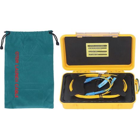 OTDR-Startkabelbox 1310 nm 1550 nm Singlemode SC‑UPC zu SC‑UPC Glasfaser-Testverlängerungskabel Bo